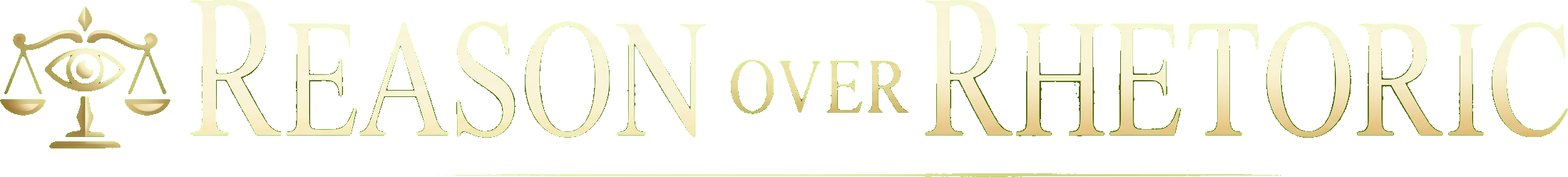 Reason Over Rhetoric logo