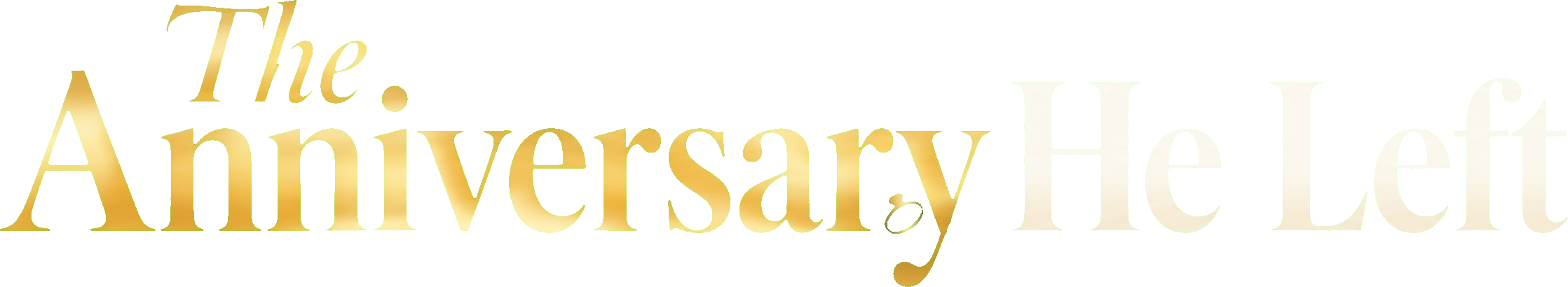 The Anniversary He Left logo