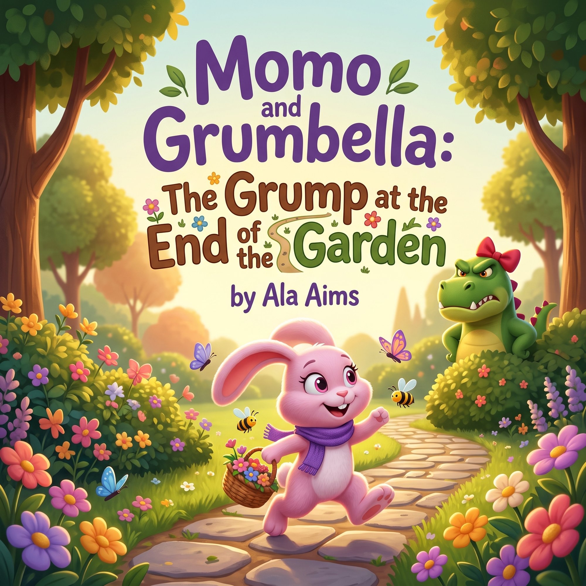 Cover of Momo and Grumbella: The Grump at the End of the Garden