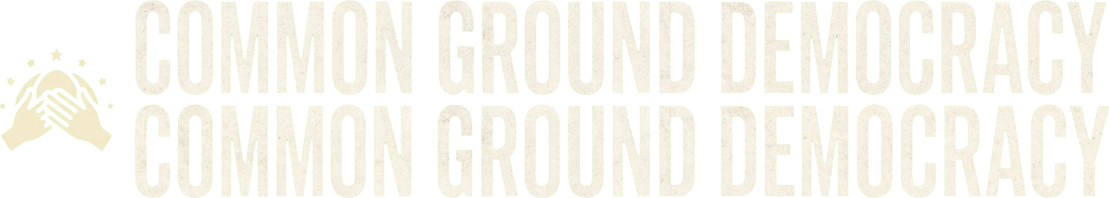 Common Ground Democracy logo