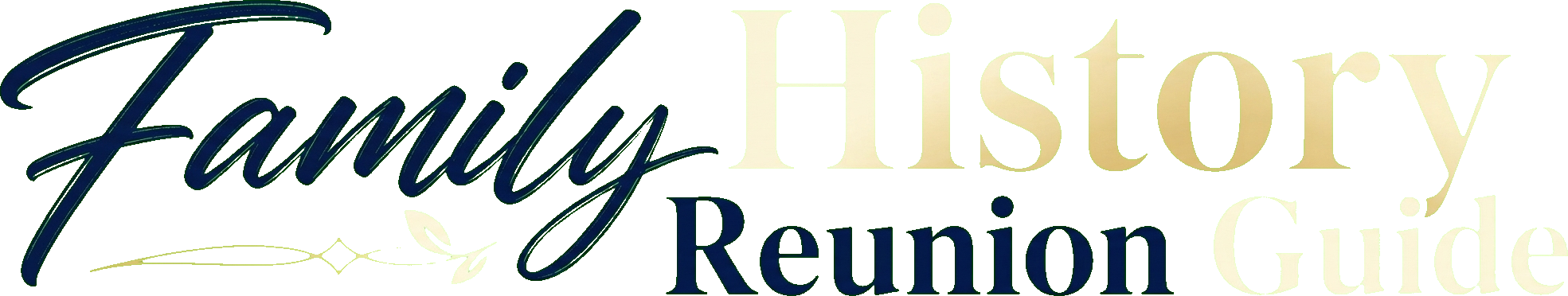 Family History Reunion Guide logo