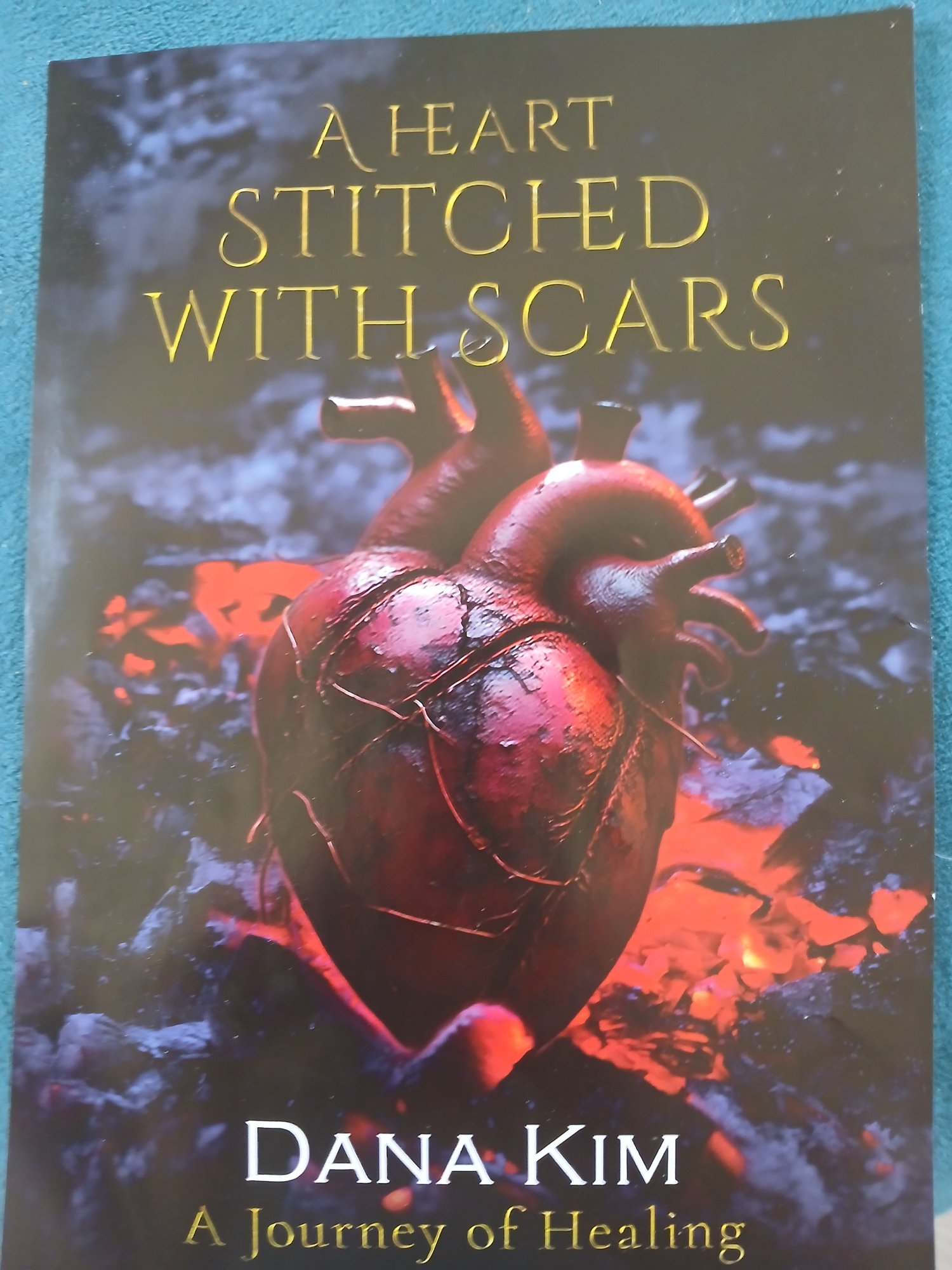 Cover of A heart stitched with scars