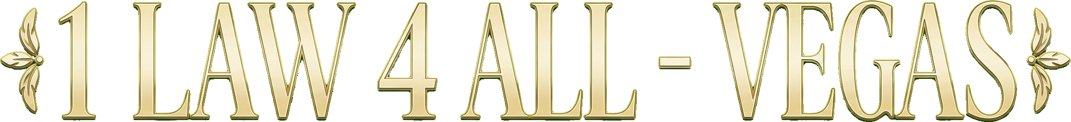 1 Law 4 All - Vegas logo