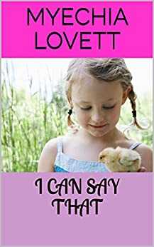 Cover of I CAN SAY THAT