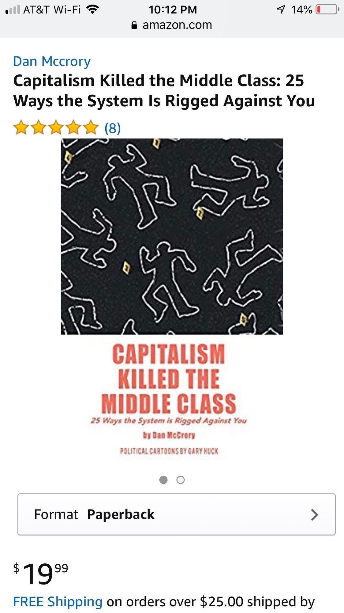 Cover of Capitalism Killed the Middle Class