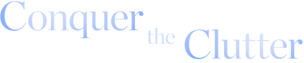 Conquer the Clutter logo
