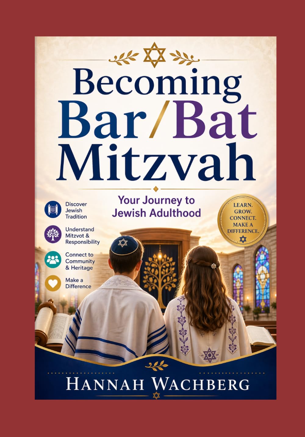 Cover for Becoming Bar/Bat Mitzvah: Your Journey to Jewish Adulthood
