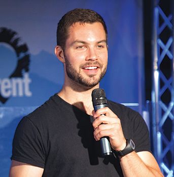 Toastmasters Podcast #135: Myles Drake, CC — Shifting From the Fast Lane to the Stage cover image