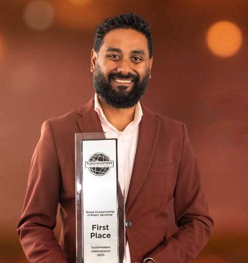 #286: Sabyasachi (Saby) Sengupta — Meet the 2025 World Champion of Public Speaking cover image
