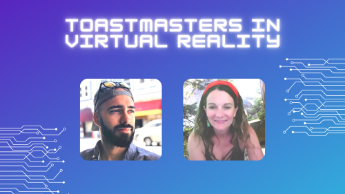 #196: Toastmasters in Virtual Reality  – Melanie Stark & Roberto DaCosta cover image