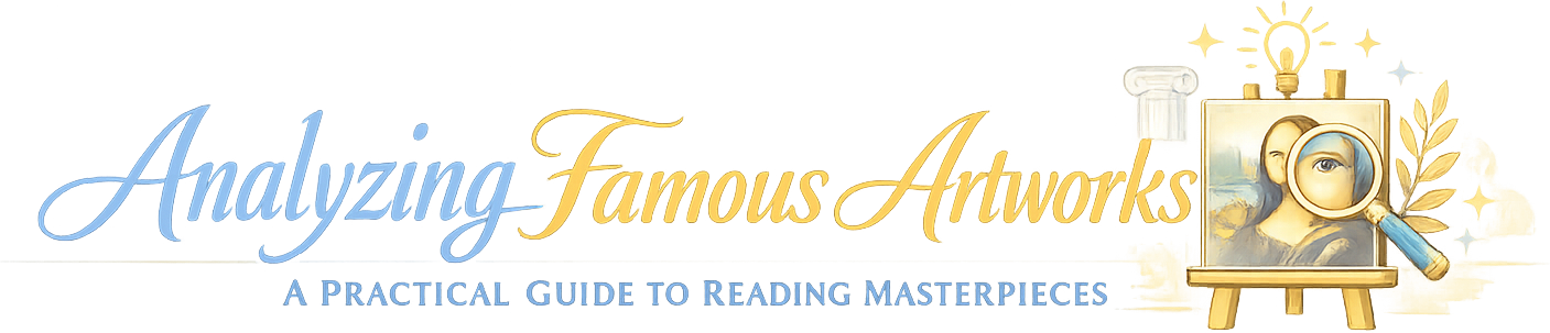 Analyzing Famous Artworks: A Practical Guide to Reading Masterpieces logo