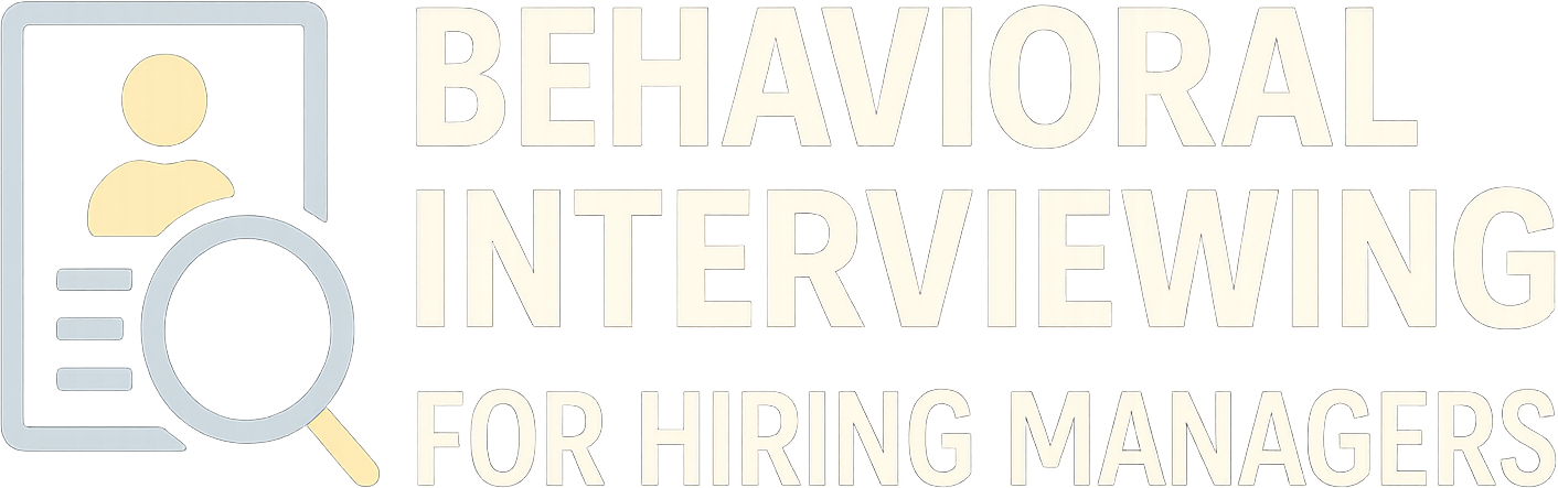 Behavioral Interviewing for Hiring Managers logo