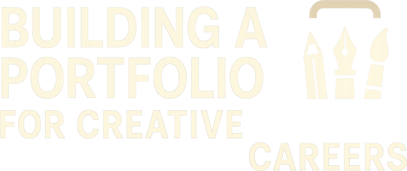 Building a Portfolio for Creative Careers logo