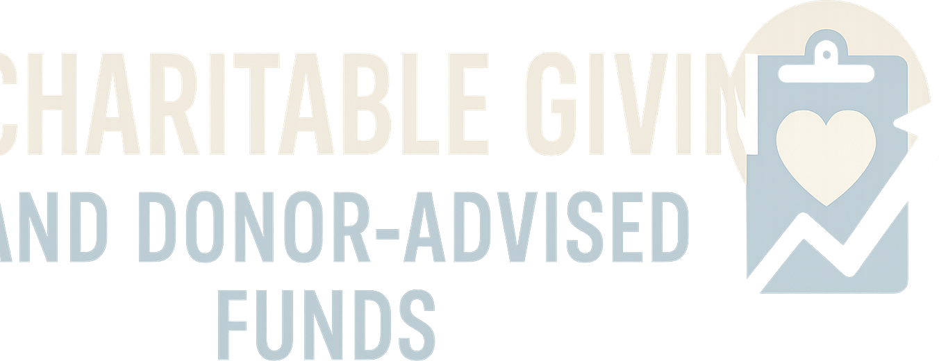 Charitable Giving and Donor-Advised Funds logo