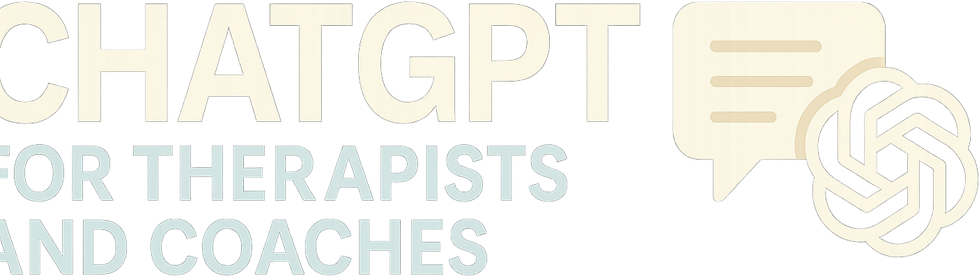 ChatGPT for Therapists and Coaches logo
