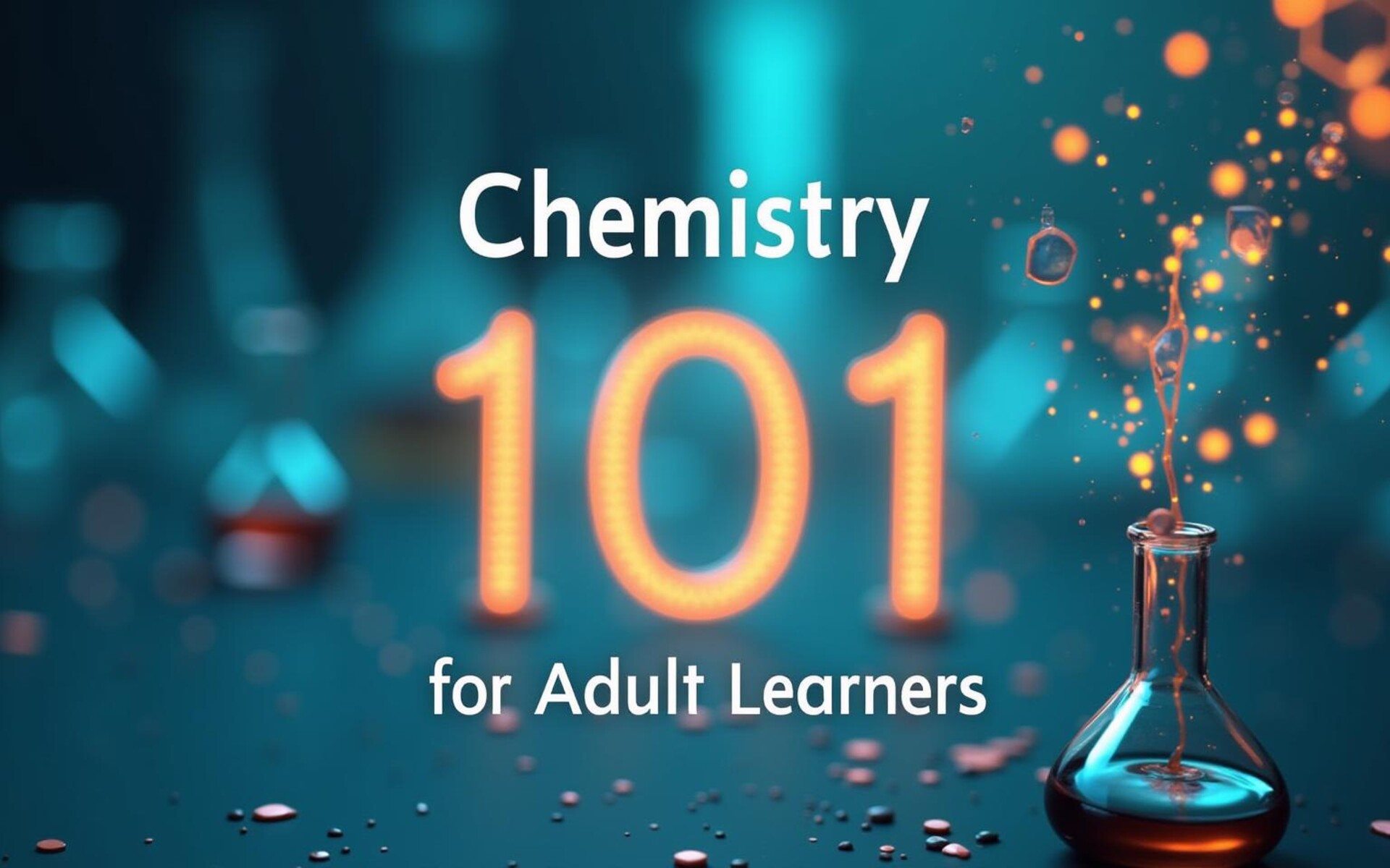 Chemistry 101 for Adult Learners