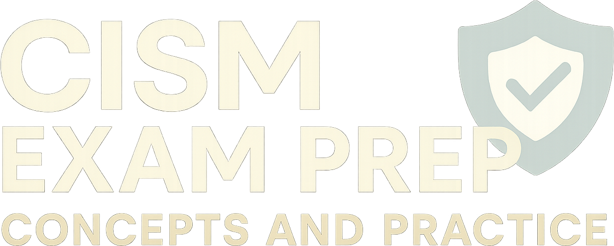 CISM Exam Prep: Concepts and Practice logo