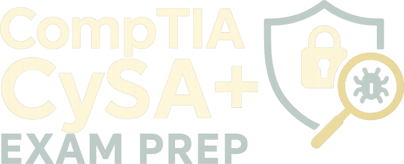 CompTIA CySA+ Exam Prep logo