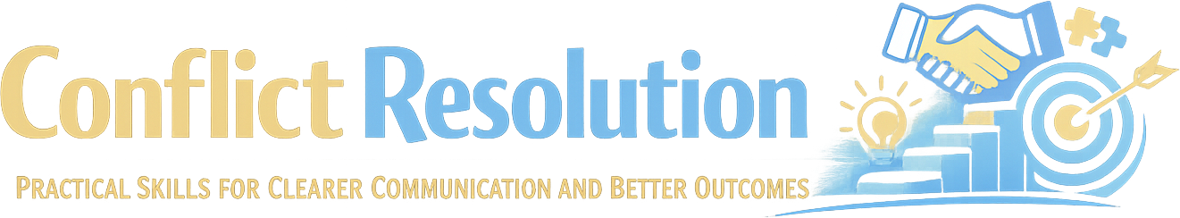Conflict Resolution: Practical Skills for Clearer Communication and Better Outcomes logo