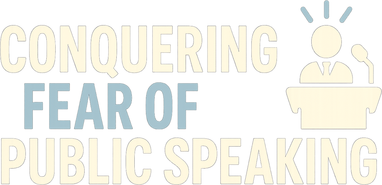 Conquering Fear of Public Speaking logo