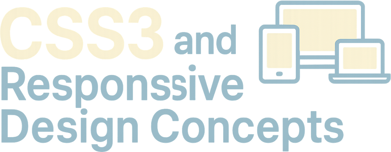 CSS3 and Responsive Design Concepts logo