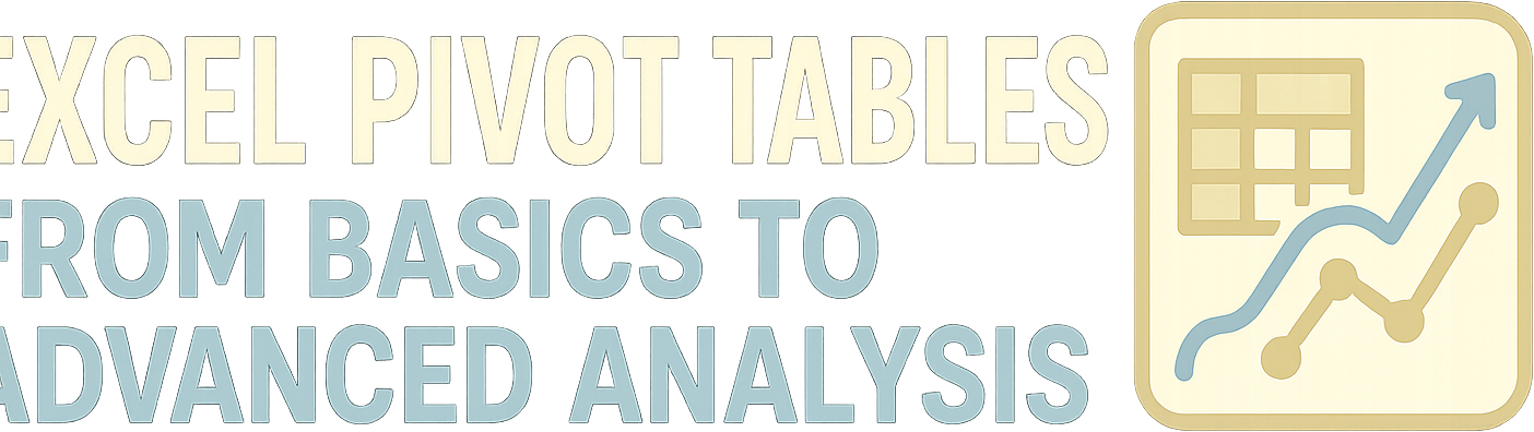 Excel Pivot Tables: From Basics to Advanced Analysis logo