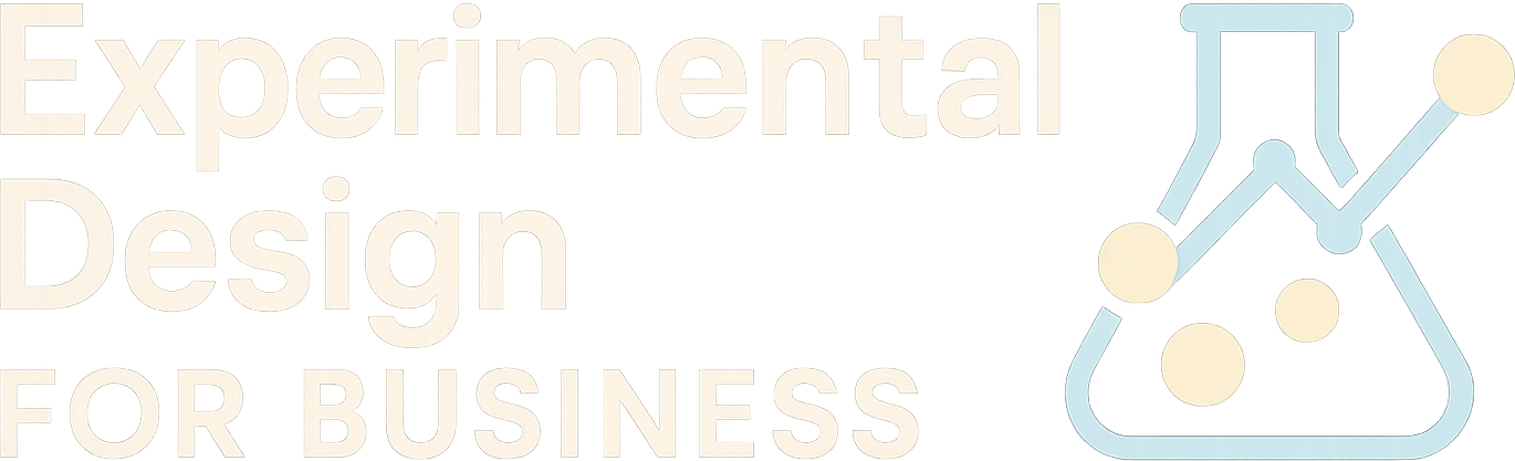 Experimental Design for Business logo