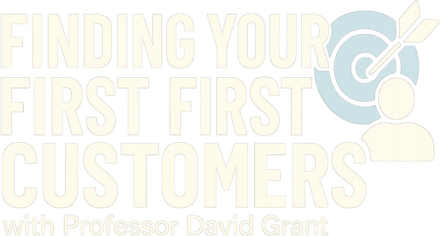 Finding Your First Customers logo