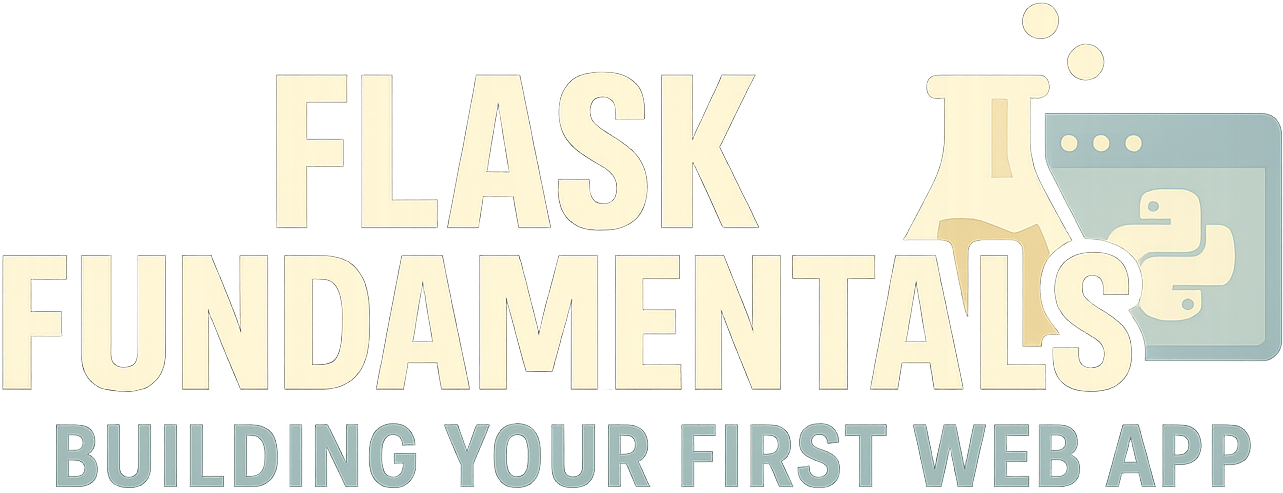 Flask Fundamentals: Building Your First Web App logo