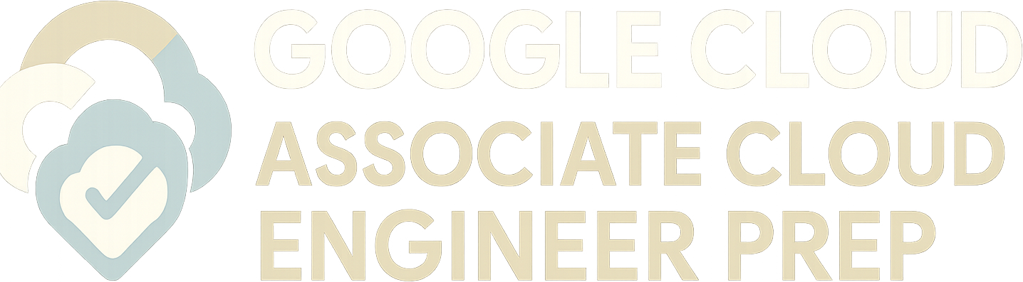 Google Cloud Associate Cloud Engineer Prep logo