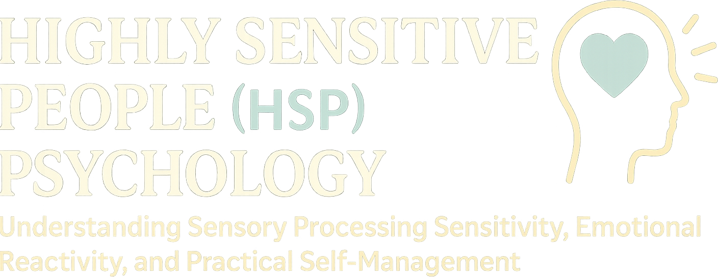 Highly Sensitive People (HSP) Psychology logo