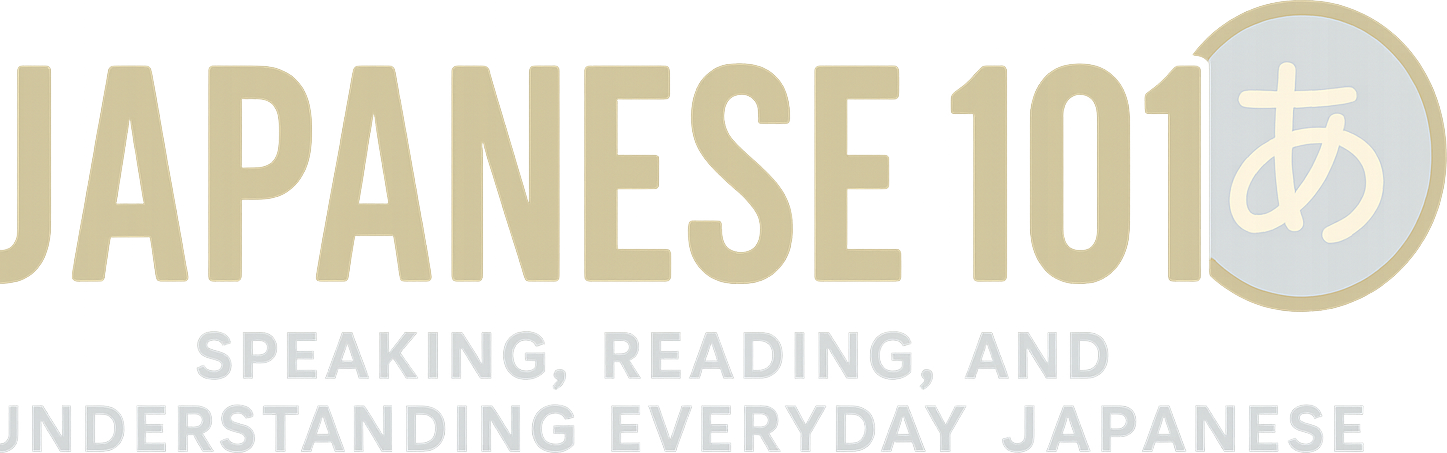 Japanese 101 logo