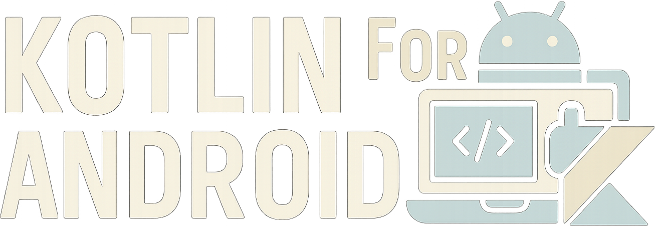 Kotlin for Android logo