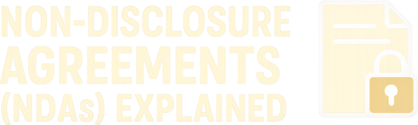 Non-Disclosure Agreements (NDAs) Explained logo