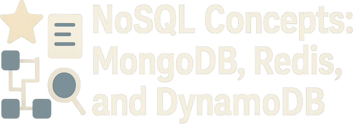 NoSQL Concepts: MongoDB, Redis, and DynamoDB logo