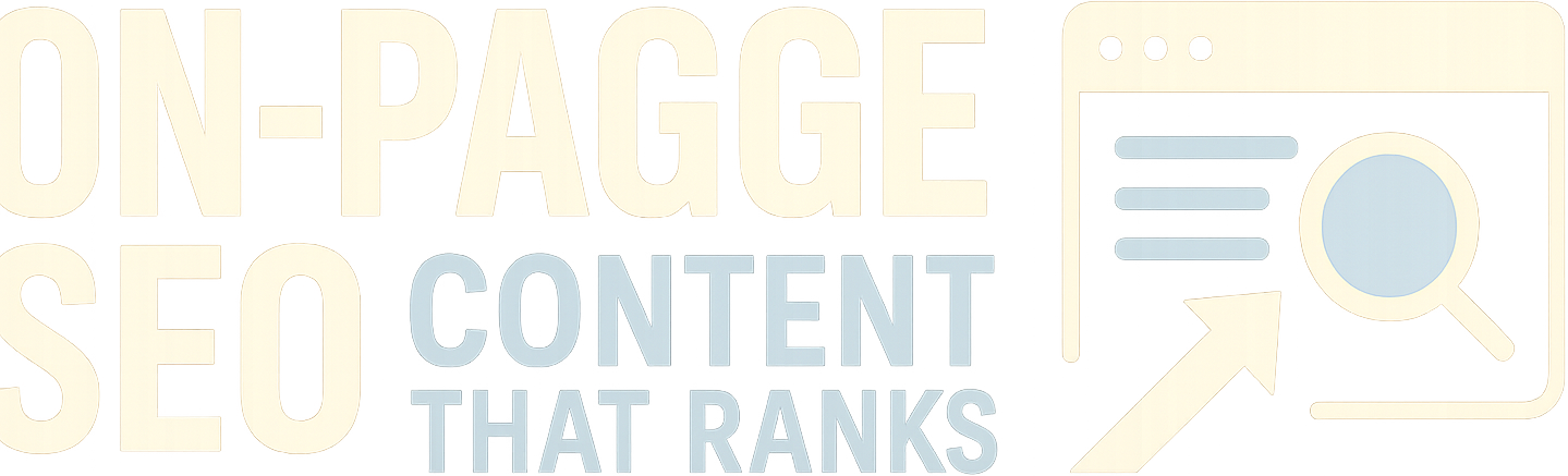 On-Page SEO: Content That Ranks logo
