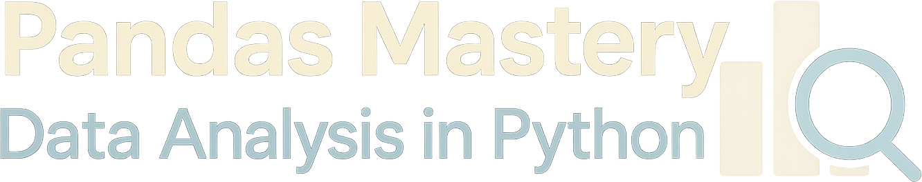 Pandas Mastery: Data Analysis in Python logo