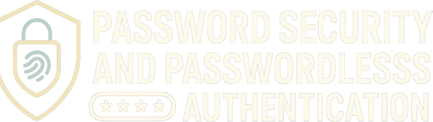 Password Security and Passwordless Authentication logo