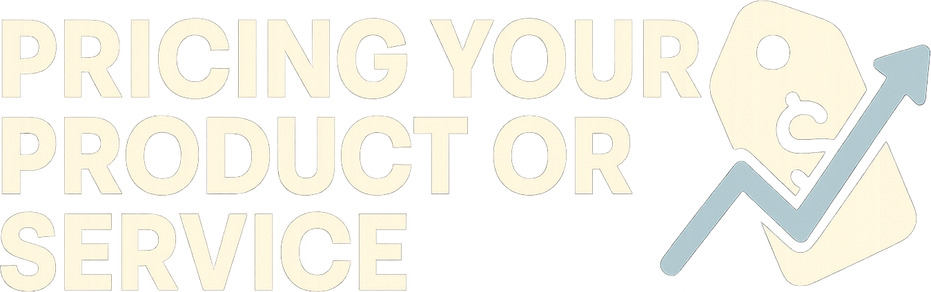 Pricing Your Product or Service logo