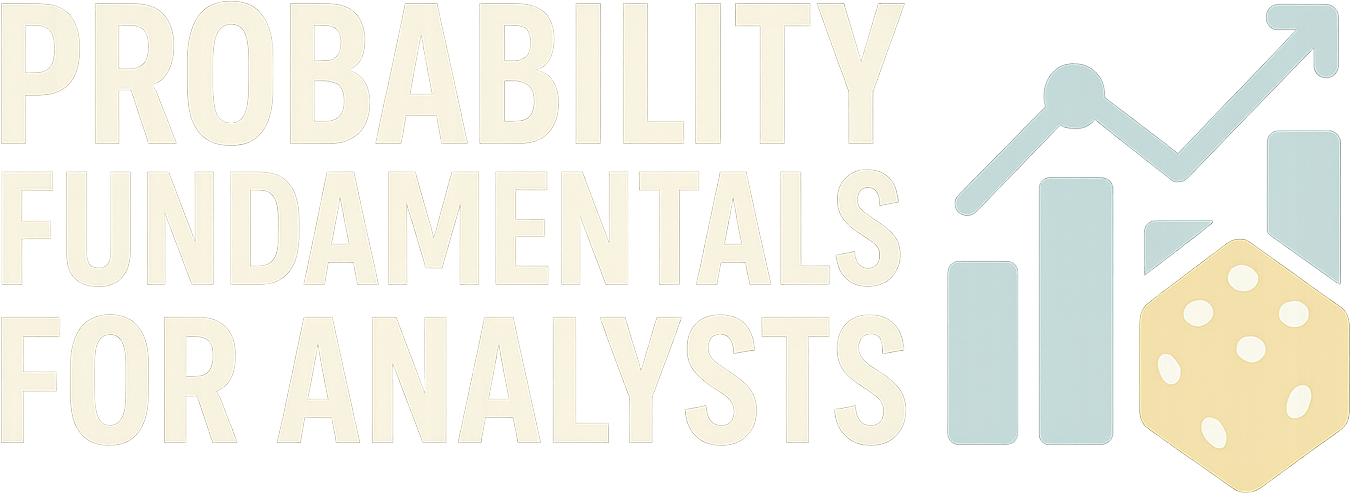Probability Fundamentals for Analysts logo