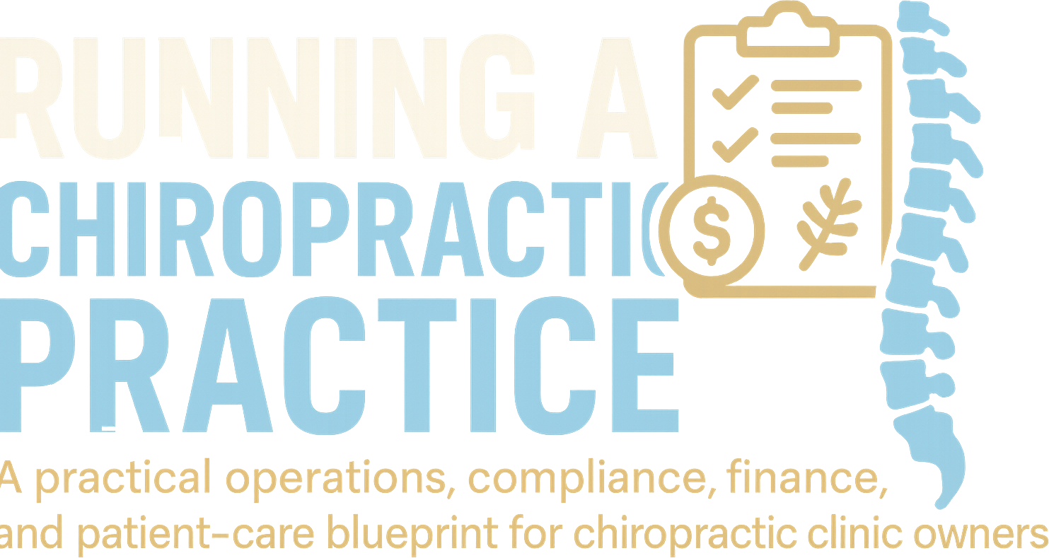 Running a Chiropractic Practice logo