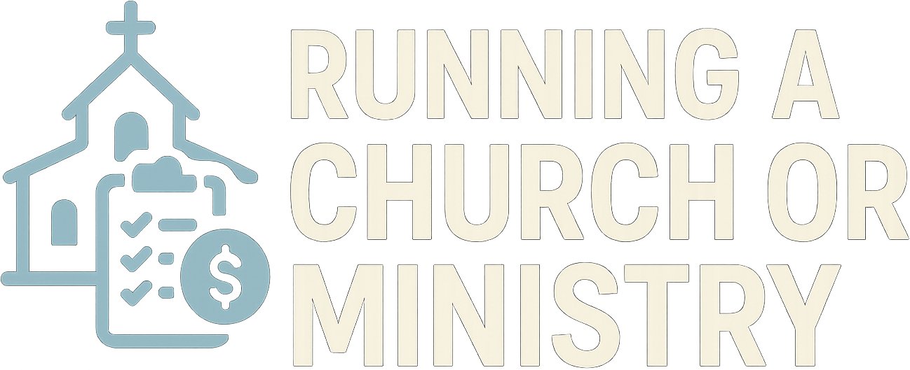 Running a Church or Ministry logo