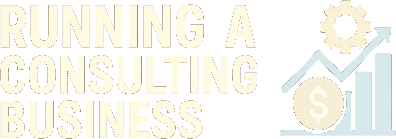 Running a Consulting Business logo