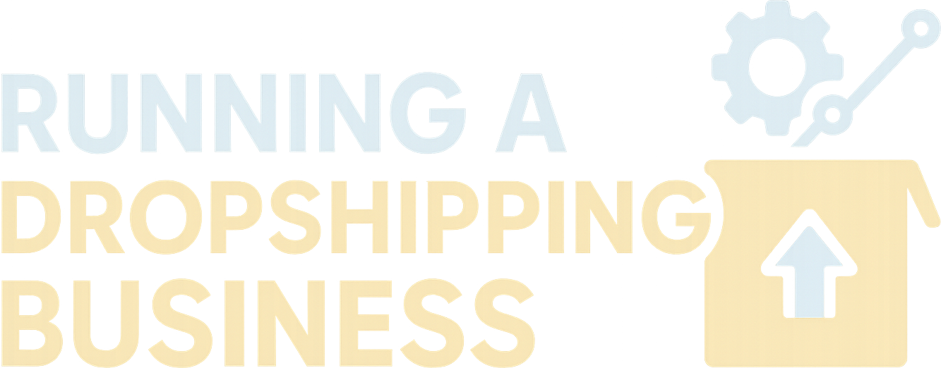 Running a Dropshipping Business logo