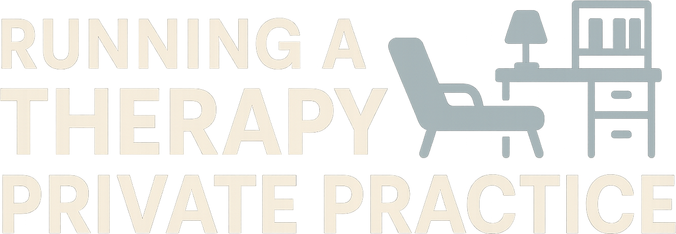 Running a Therapy Private Practice logo