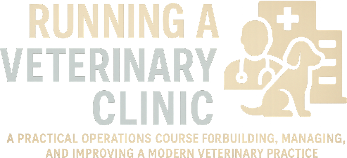 Running a Veterinary Clinic logo