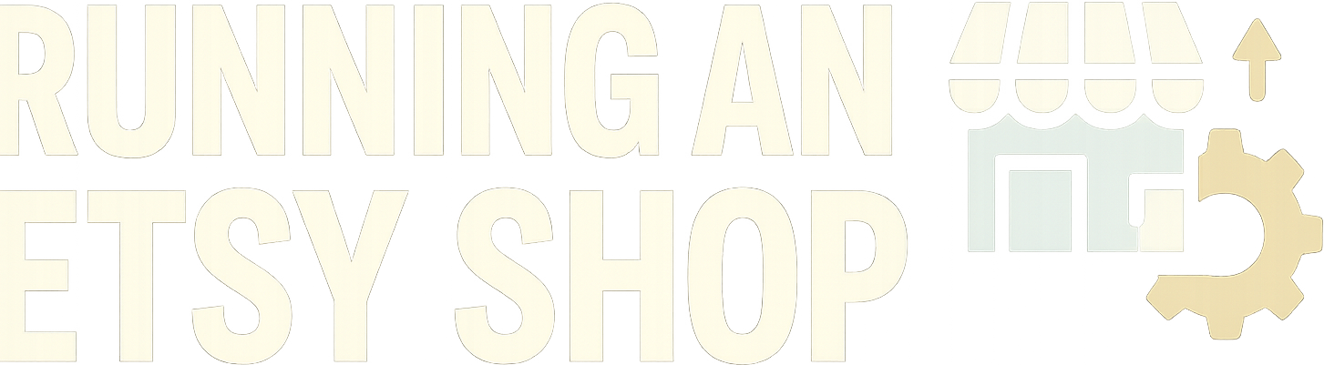 Running an Etsy Shop logo