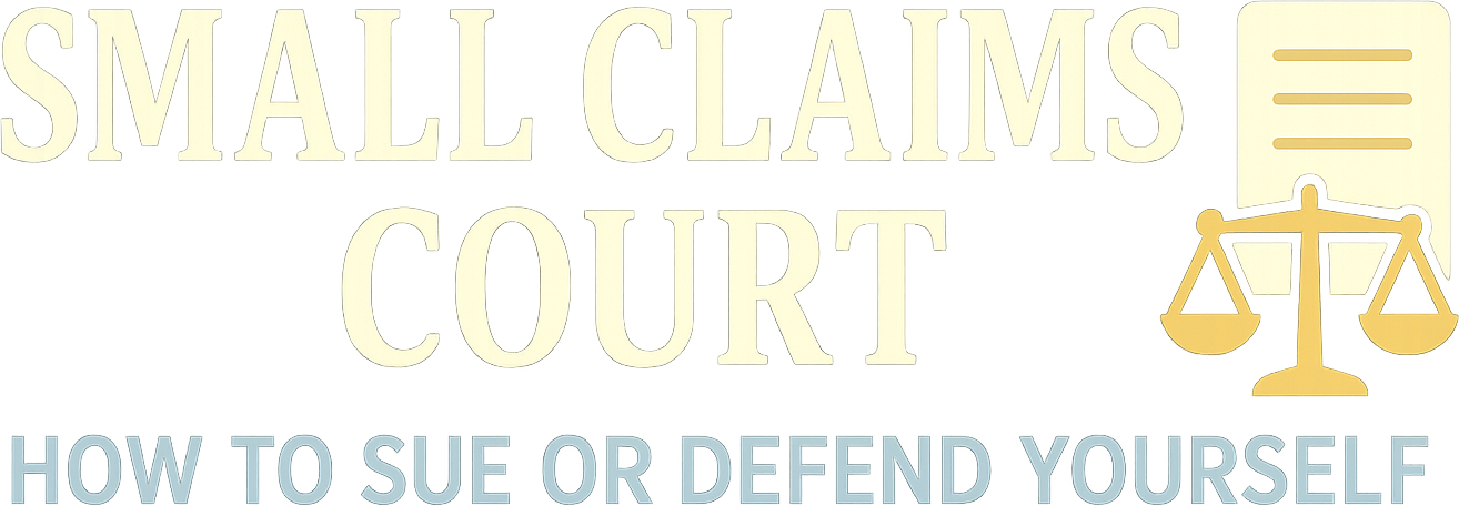 Small Claims Court: How to Sue or Defend Yourself logo