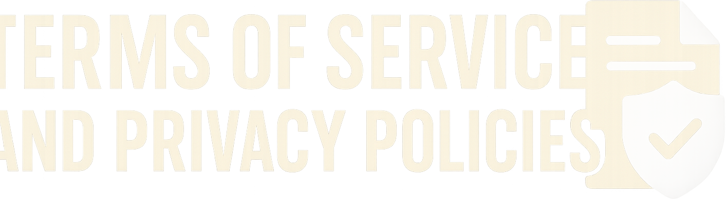 Terms of Service and Privacy Policies logo