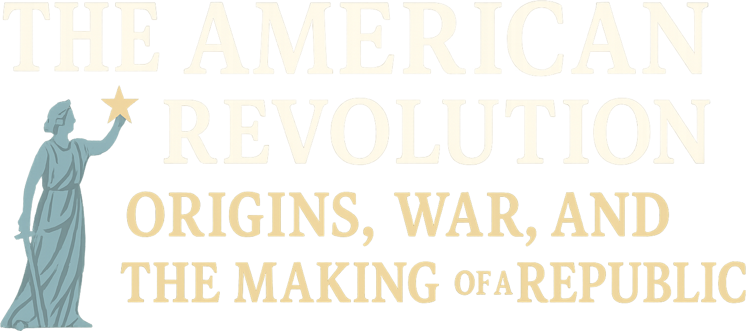 The American Revolution: Origins, War, and the Making of a Republic logo